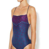 MARC JACOBS criss cross XS swimsuit 1 piece bathing suit-Swimwear-Marc Jacobs-XS-Multi-Jenifers Designer Closet