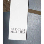 BADGLEY MISCHKA 4 S swimsuit bikini $250 metallic gold-Swimwear-Badgley Mischka-4-Gold-Jenifers Designer Closet
