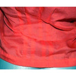 ARMANI JEANS 10 orange blouse top shirt light gauzy semi sheer-Shirts, Tops-ARMANI Jeans-10-Orange-Jenifers Designer Closet