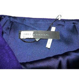ELIE TAHARI thick wool mini skirt 12 purple career cocktail soft short-Skirts-Elie Tahari-12-Purple-Jenifers Designer Closet