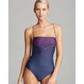 MARC JACOBS criss cross XS swimsuit 1 piece bathing suit-Swimwear-Marc Jacobs-XS-Multi-Jenifers Designer Closet
