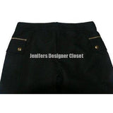 EMILIO PUCCI pants trousers 40 6 $975 designer runway high-end zippers black-Pants-Emilio Pucci-40/6-Black-Jenifers Designer Closet
