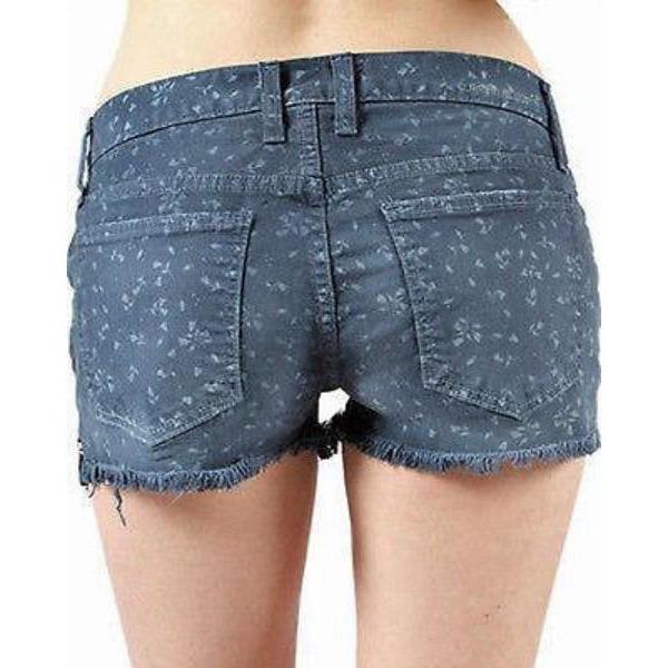 CURRENT/ELLIOTT $168 26 runway blue jean cutoffs boyfriend shorts soft-Shorts-Current/Elliott-26-Blue-Jenifers Designer Closet