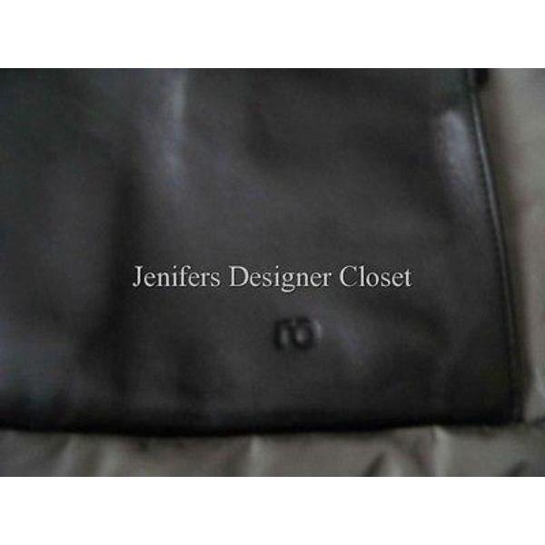 RO BAGS laptop computer travel case organizer designer leather nylon NY-Luggage-RO-OS-Black/Gray-Jenifers Designer Closet