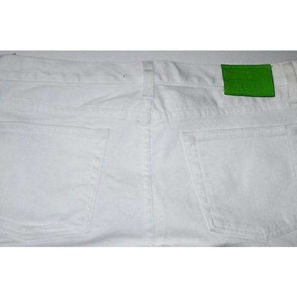 RALPH LAUREN 31 Black Label 380 skinny jeans flare white $398-Jeans-Ralph Lauren-31-White-Jenifers Designer Closet