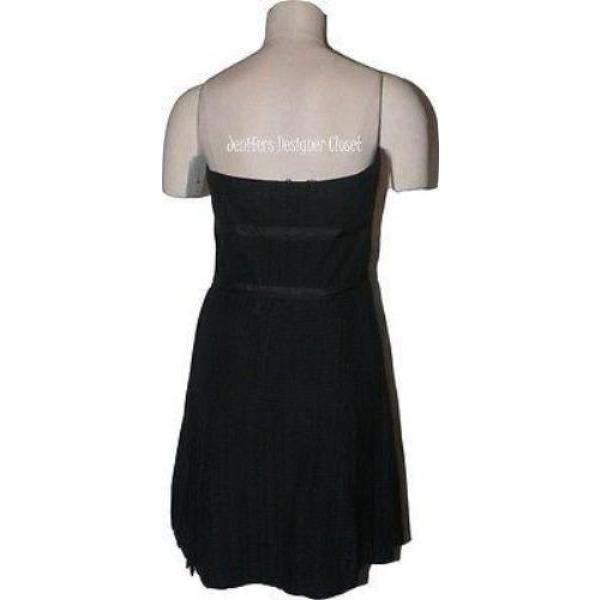 MARC JACOBS cocktail dress 10 strapless formal mini black $890-Dresses-Marc Jacobs-10-Black-Jenifers Designer Closet