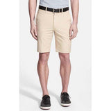 BOBBY JONES Golf shorts flat front men's wicking khaki $95-Shorts-Bobby Jones-Jenifers Designer Closet