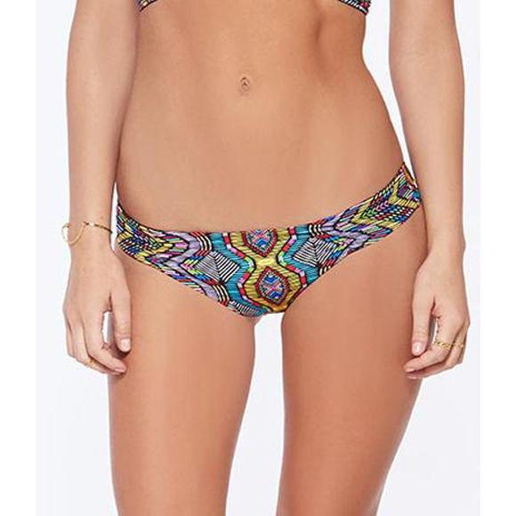 L SPACE by Monica Wise XS swimsuit bikini 2PC bitsy adjustable straps-Swimwear-L SPACE-XS-Multi-Jenifers Designer Closet