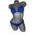 ROBIN PICCONE S swimsuit bikini 2PC cobalt blue padded ruched-Swimwear-Robin Piccone-Small-Cobalt Blue-Jenifers Designer Closet