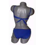 ROBIN PICCONE S swimsuit bikini 2PC cobalt blue padded ruched-Swimwear-Robin Piccone-Small-Cobalt Blue-Jenifers Designer Closet