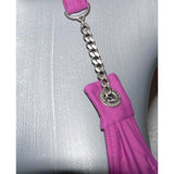 ROSA CHA S plunging V swimsuit silver chain straps 1 PC-Swimwear-Rosa Cha-Small-Fuschia-Jenifers Designer Closet