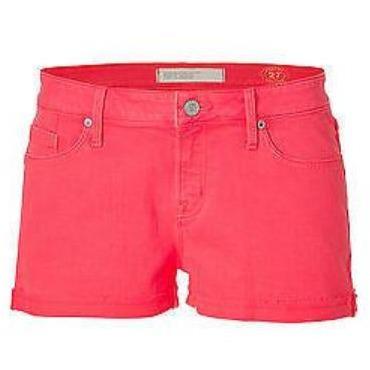 Light Pink Regular Fit Mens Cotton shorts