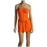 JUICY COUTURE orange candy bar swimsuit cover up M L designer-Swimwear-Juicy Couture-Jenifers Designer Closet