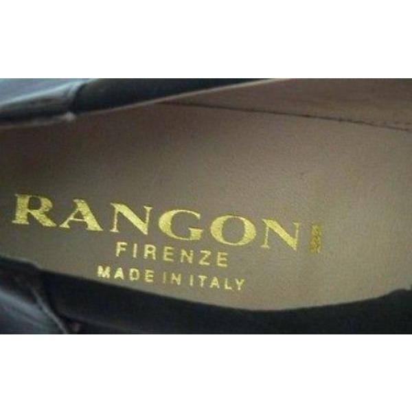 RANGONI Firenze of Italy shoes brown 7 AA Narrow career heels loafer-Clothing, Shoes & Accessories:Women's Shoes:Heels-RANGONI-Brown-7AA-Jenifers Designer Closet