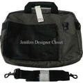 RO BAGS laptop computer travel case organizer designer leather nylon NY-Luggage-RO-OS-Black/Gray-Jenifers Designer Closet