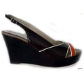 RAFE NY platform wedge shoes heels patent $315 brown patent leather-Heels-RAFE New York-Jenifers Designer Closet