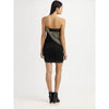 ALEXANDER WANG fitted dress draped sash leather runway black-Clothing, Shoes & Accessories:Women's Clothing:Dresses-Alexander Wang-Jenifers Designer Closet