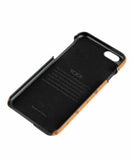 TUMI iPhone 6 genuine leather cell phone snap case tan hexagon - Jenifers Designer Closet