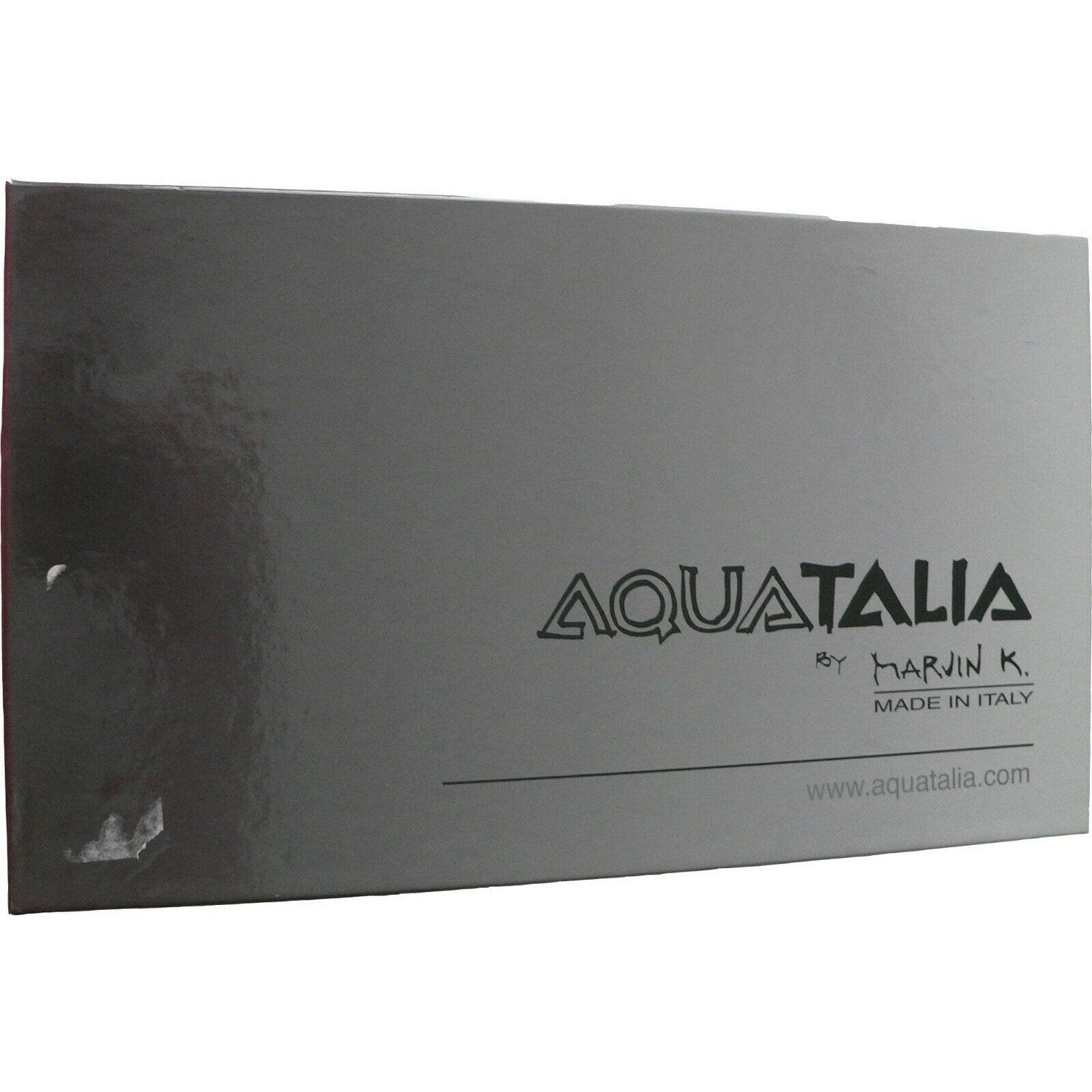 AQUATALIA by Marvin K. Italy 8.5 B shoes slides wedges sandals heels snake-Clothing, Shoes & Accessories:Women's Shoes:Heels-Aquatalia-8.5-Brown/snake-Jenifers Designer Closet