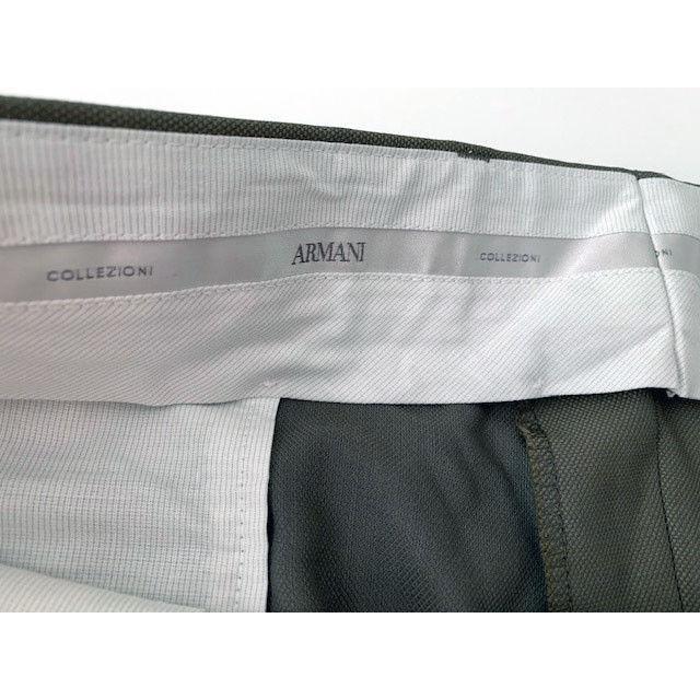 GIORGIO ARMANI Collezioni US-40 IT-56 pants slacks trousers un-hemmed men's-Clothing, Shoes & Accessories:Men's Clothing:Pants-Giorgio Armani Collezioni-IT 56/ US 40-Mushroom taupe-Jenifers Designer Closet