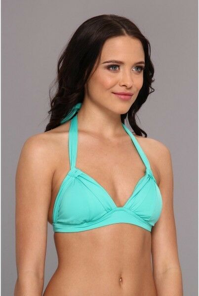 BADGLEY MISCHKA 8 swimsuit skirted bikini mint adjustable coverage bottoms
