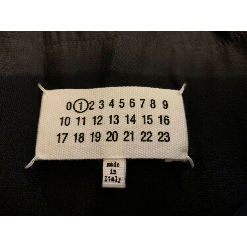 MAISON MARTIN MARGIELA 42 6 black slip dress with lace runway Italy-Clothing, Shoes & Accessories:Women's Clothing:Dresses-Maison Martin Margiela-42/6-Black-Jenifers Designer Closet