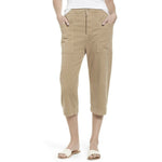 JAMES PERSE 27 4 cropped cargo pants tan khaki soft cotton twill comfy-Clothing, Shoes & Accessories:Women's Clothing:Pants-James Perse-27/4-Tan-Jenifers Designer Closet