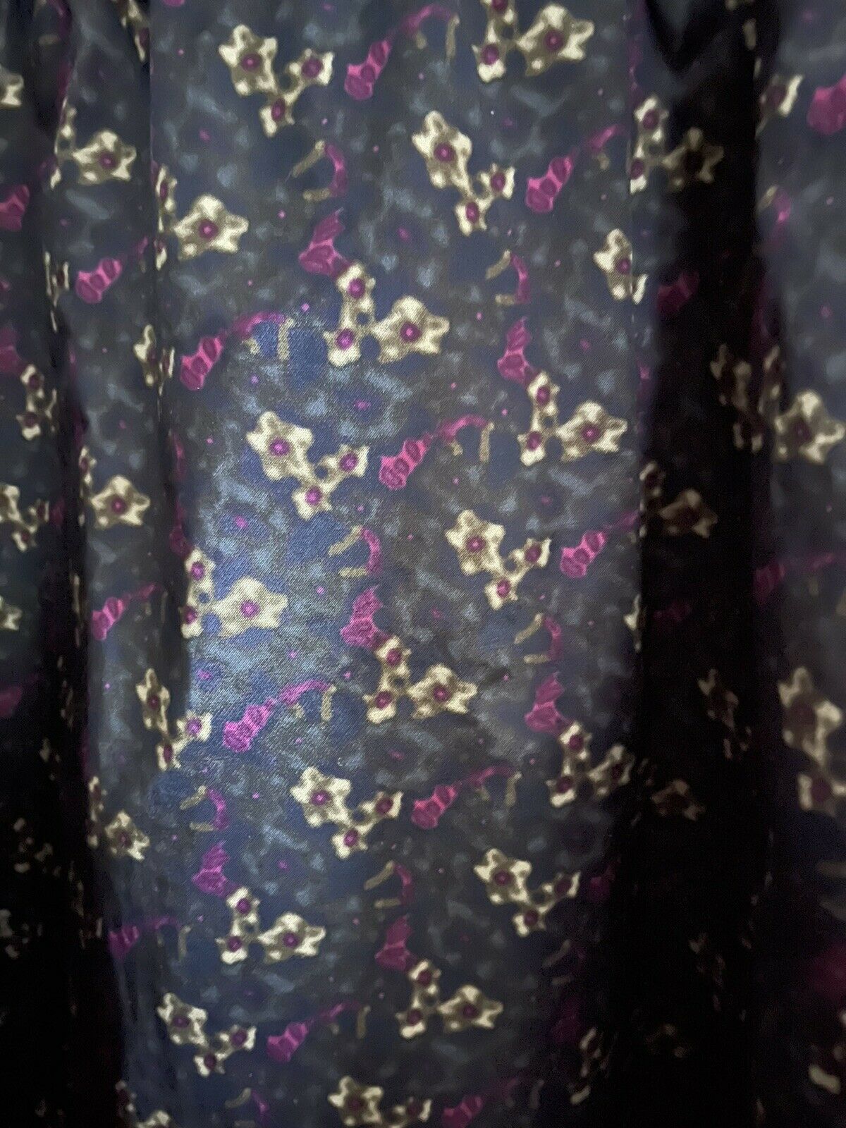 PREMISE 10 career work church Akila dress navy petal slick sheen navy