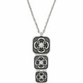 BRIGHTON Bougado silver & Swarovski crystal pendant necklace - Jenifers Designer Closet