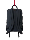 TUMI Monroe Foxwood laptop backpack black carbon fiber travel bag carry-on