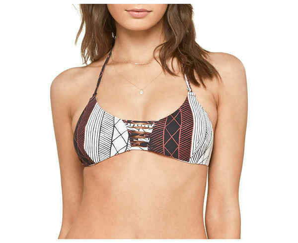 AMUSE SOCIETY S Anthropologie bikini swimsuit liniah skimpy bralette top