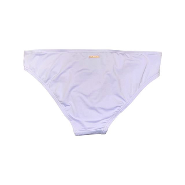 VINCE CAMUTO XS bikini swimsuit bathing suit lilac ruffled off-shoulder