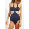ALBERTINE 0 2 swimsuit one-piece maillot navy cutout monokini-Clothing, Shoes & Accessories:Women:Women's Clothing:Swimwear-Albertine-2-Blue-Jenifers Designer Closet