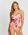 JETS by Jessika Allen 6 US 10 AU swimsuit tank one-piece Adagio rosewood