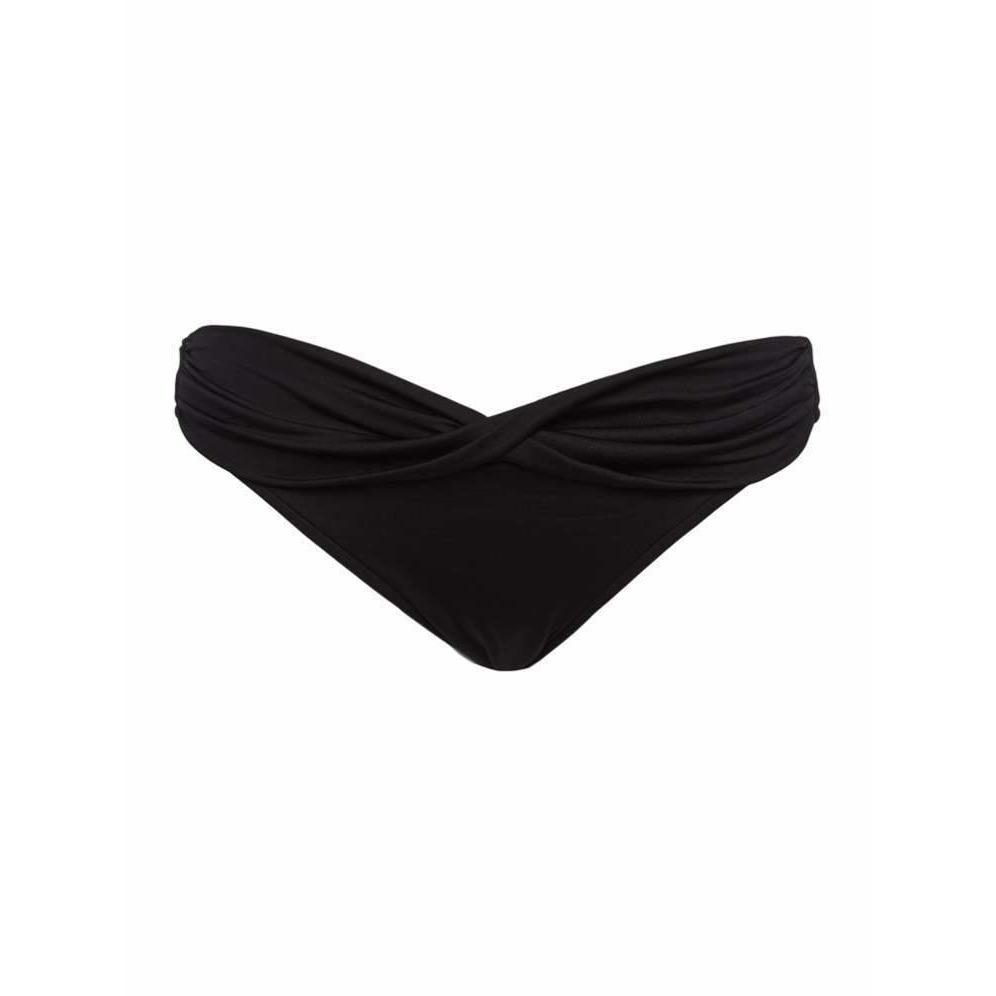 SEAFOLLY 12 US twist band bikini swimsuit bottom only black separates-Clothing, Shoes & Accessories:Women's Clothing:Swimwear-Seafolly-12-Black-Jenifers Designer Closet