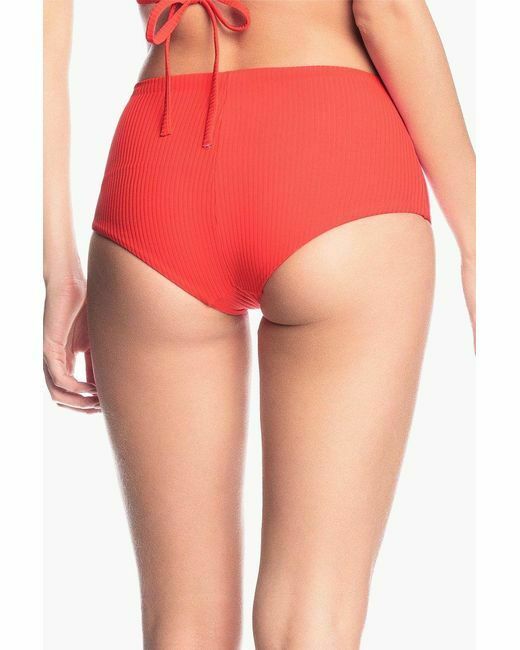 MAAJI high waist S M tropical cayenne reversible 2-piece bikini swimsuit