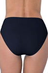 NWT GOTTEX classic 8 mid rise hipster bikini tankini bottom black tutti frutti - Jenifers Designer Closet