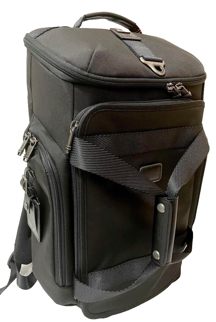 TUMI Hedrick EVANSTON hybrid backpack/duffel bag carry-on charcoal luggage