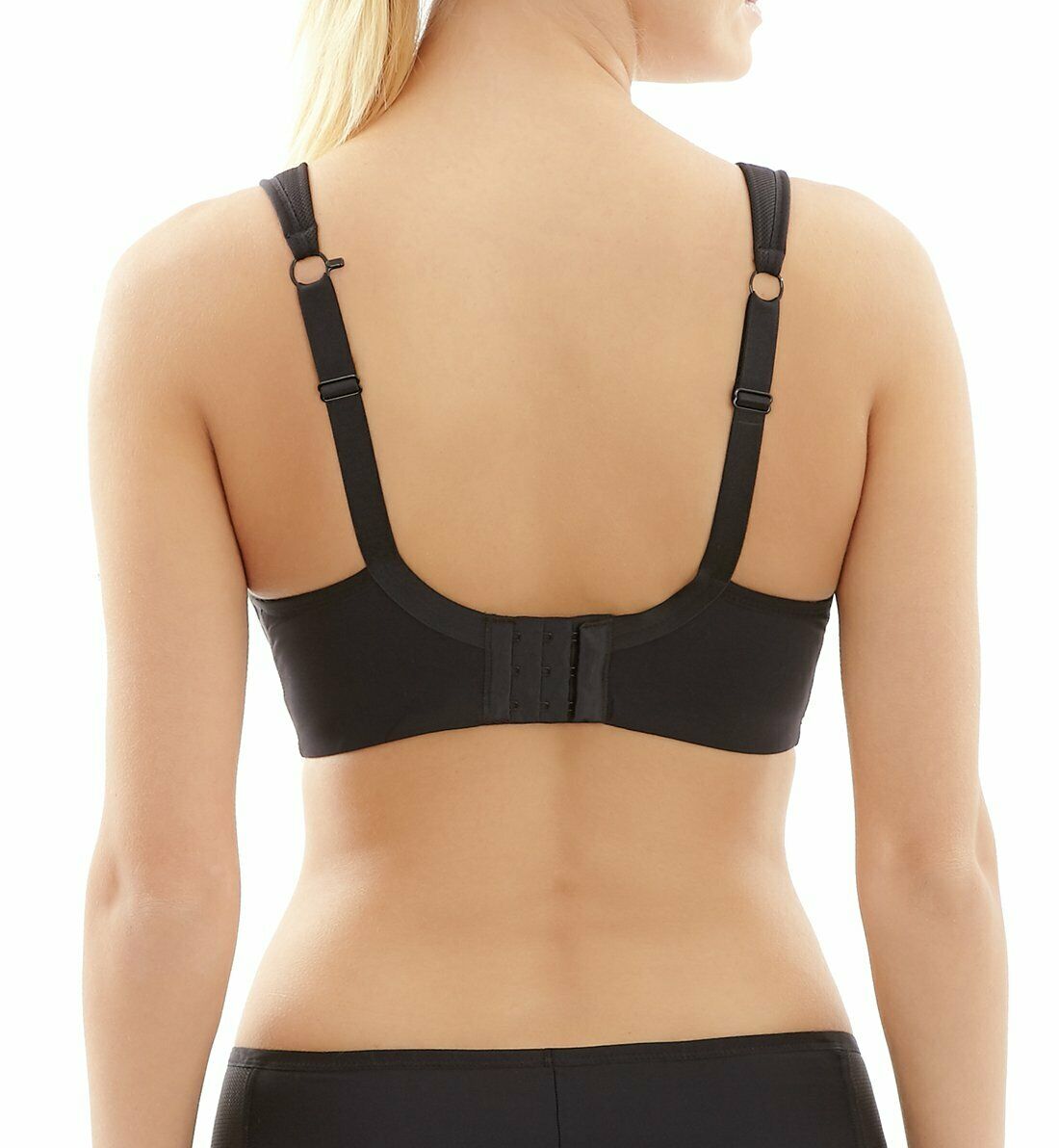 PANACHE 38F Plus high-impact underwire sports bra black 5021 max support