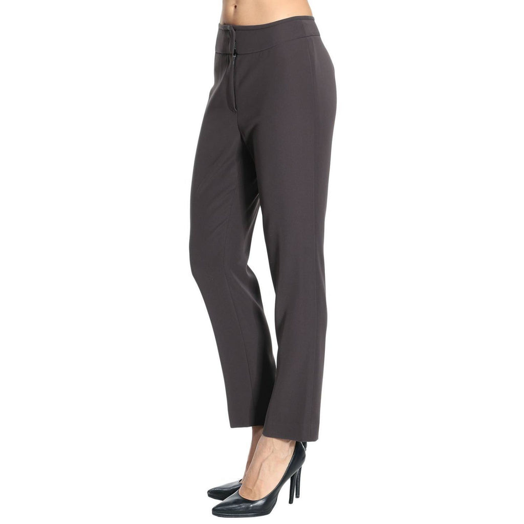 GIORGIO ARMANI COLLEZIONI 50/14 pants trousers slacks career $495 retail-Clothing, Shoes & Accessories:Women's Clothing:Pants-Armani Collezioni-14/50-Gray-Jenifers Designer Closet