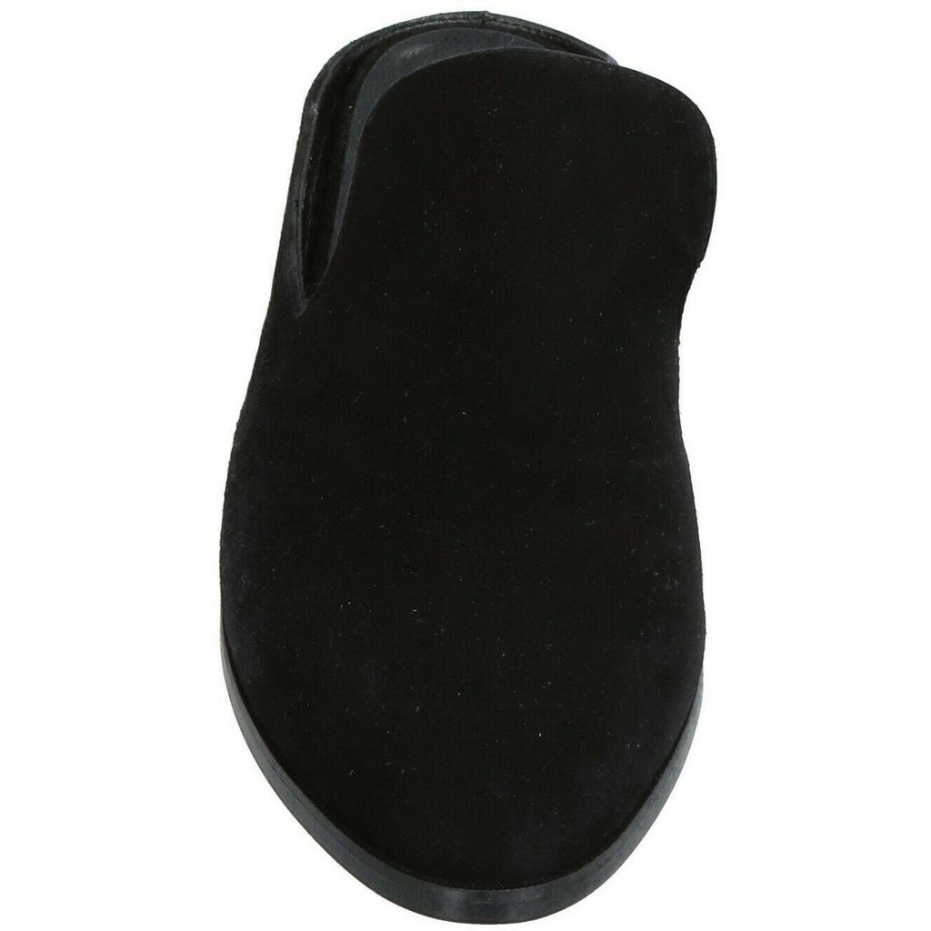 ROBERT CLERGERIE Paris 37.5 7 black career slides mules shoes flats designer-Clothing, Shoes & Accessories:Women's Shoes:Heels-Robert Clergerie-37.5-Black-Jenifers Designer Closet