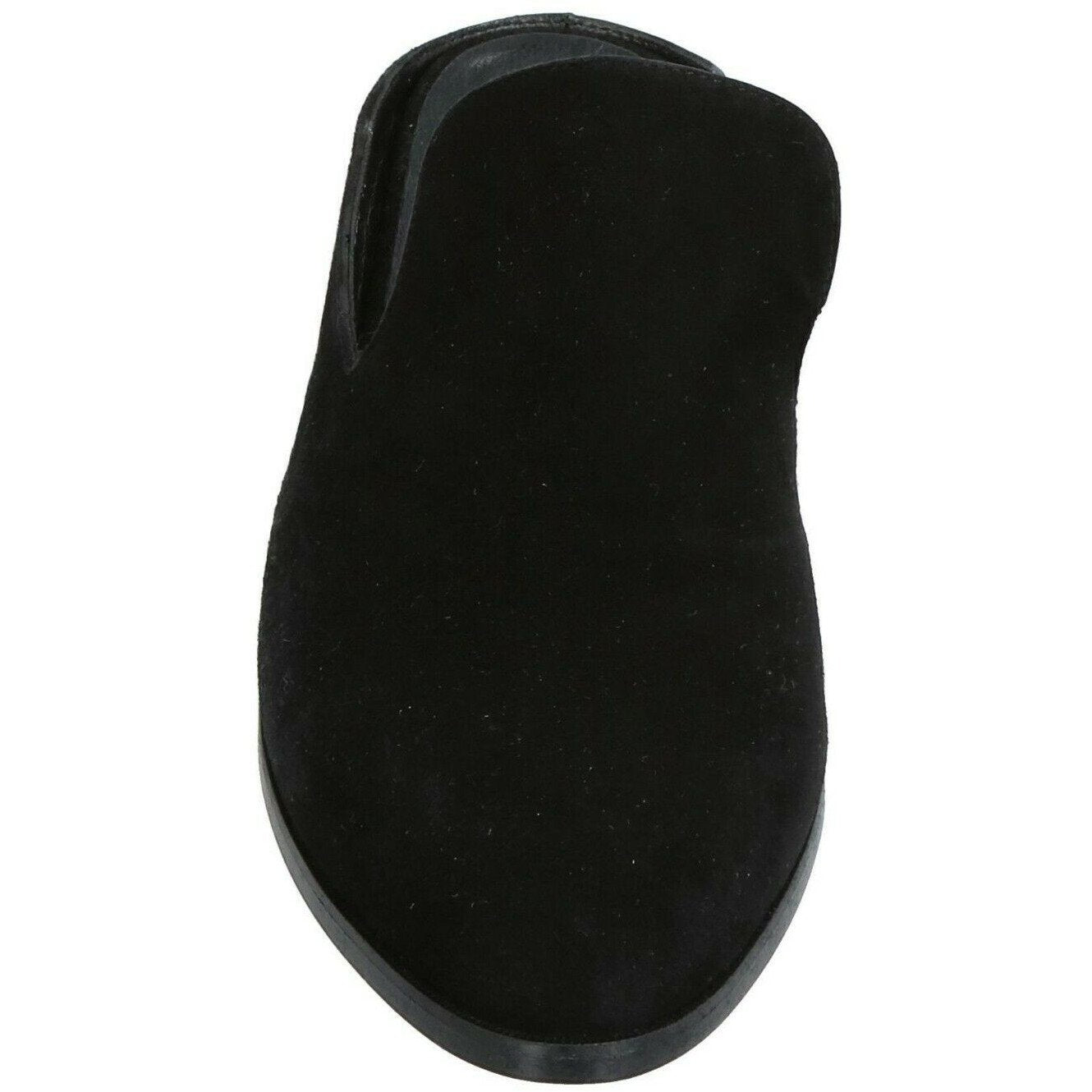 ROBERT CLERGERIE Paris 37.5 7 black career slides mules shoes flats designer-Clothing, Shoes & Accessories:Women's Shoes:Heels-Robert Clergerie-37.5-Black-Jenifers Designer Closet