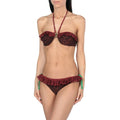 ROSEANNA 8 US/40 FR bikini swimsuit leopard ruffle $236 2 piece Paris France-Clothing, Shoes & Accessories:Women's Clothing:Swimwear-Roseanna-8 US-Brown leopard-Jenifers Designer Closet