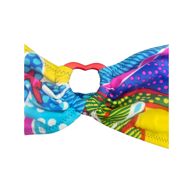 GOTTEX bikini swimsuit 10/12 US brightly colored abstract 2 PC