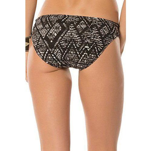 BECCA Virtue M bikini swimsuit black white african beat 2 PC halter $122-Clothing, Shoes & Accessories:Women's Clothing:Swimwear-Becca-Medium-Black/white-Jenifers Designer Closet