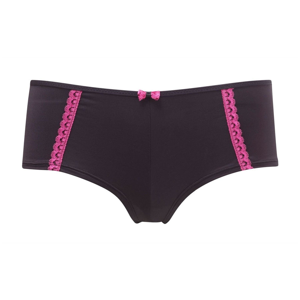 CLEO by PANACHE Jude Short Style 5844 XS-US UK-8 EU-34 boy short panty black-Clothing, Shoes & Accessories:Women's Clothing:Intimates & Sleep:Panties-Panache-XS-Black-Jenifers Designer Closet