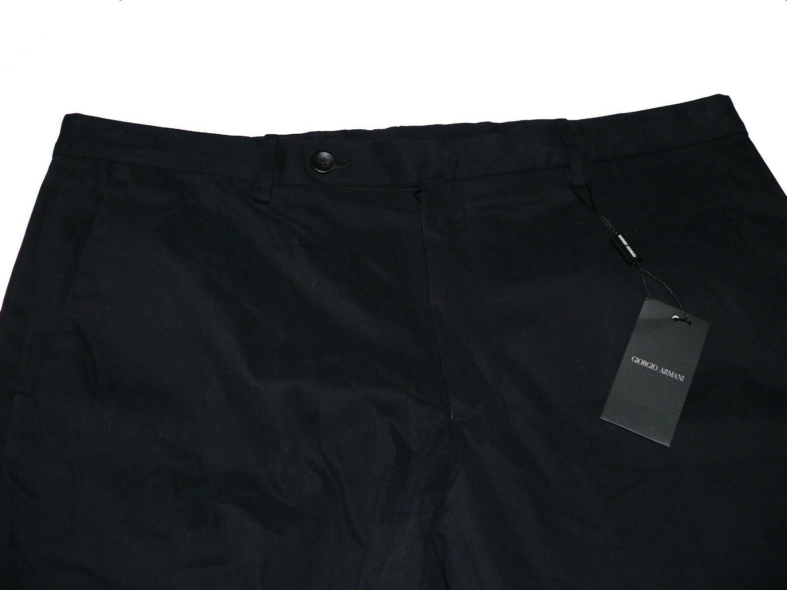 GIORGIO ARMANI black label 56 40 slacks pants men's soft cotton blend $595