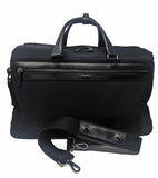 TUMI Newbury Duffel black carbon travel shoulder bag carry-on luggage Monroe