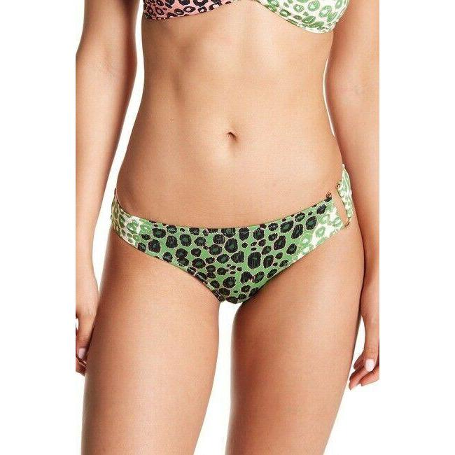 DEREK LAM 10 Crosby bikini bottom XS U-wire leopard design-Clothing, Shoes & Accessories:Women's Clothing:Swimwear-10 Crosby Derek Lam-XS-Carnation-Jenifers Designer Closet