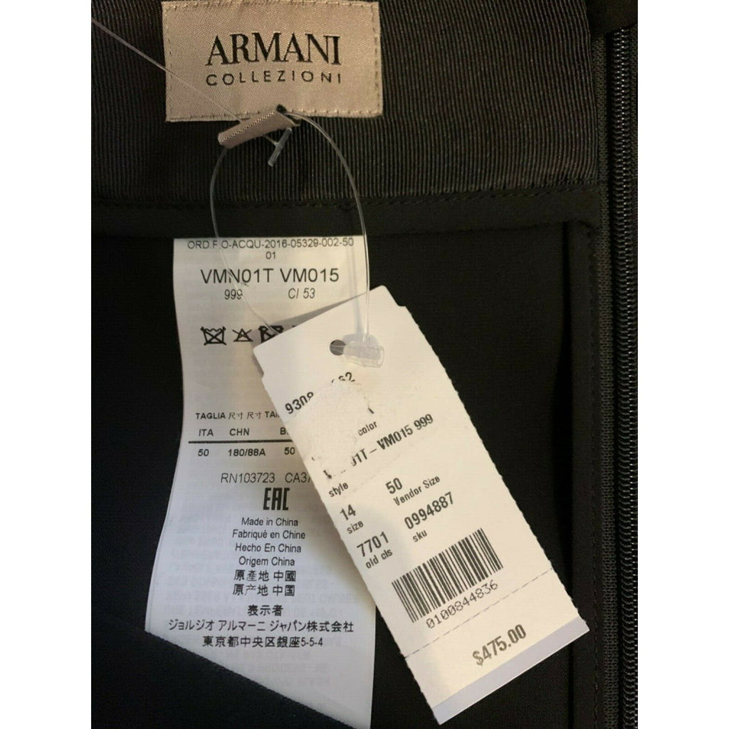 GIORGIO ARMANI US-14 IT-50 Collezioni career skirt straight knee-length-Clothing, Shoes & Accessories:Women:Women's Clothing:Skirts-Giorgio Armani-Jenifers Designer Closet